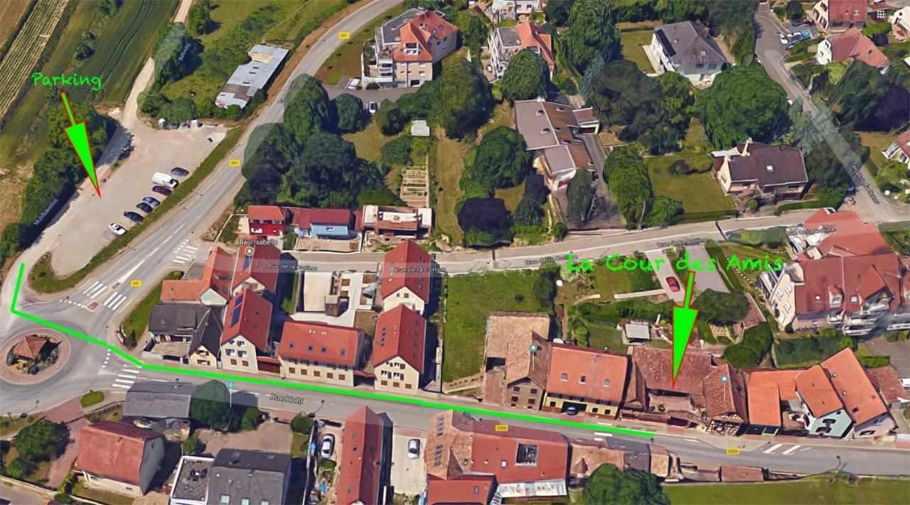 La Cour Des Amis Panzió Vendenheim Kültér fotó